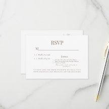 Gelbe Florale Abendessen-Auswahl Hochzeit-RSVP-Kar