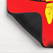 Gelbe Flügel Mousepad (Ecke)