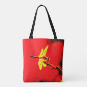Gelbe Flügel Tasche (Rückseite)