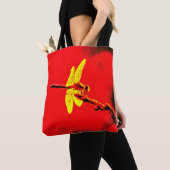 Gelbe Flügel Tasche (Von Nahem)