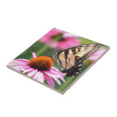 Gelbe Frack-Schmetterlings-Keramik-Fliese Fliese (Seite)