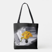 Gelbe Freesie Tasche (Rückseite)