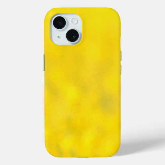 Gelbe Freude Case-Mate iPhone Hülle (Rückseite)