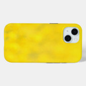 Gelbe Freude Case-Mate iPhone Hülle (Rückseite (Horizontal))