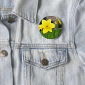 Gelbe Freude-Frühling Narzisse Button (Beispiel)