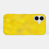 Gelbe Freude iPhone 16 Hülle (Rückseite (Horizontal))