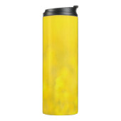 Gelbe Freude Thermosbecher (Nach links gedreht)