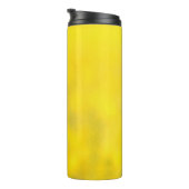 Gelbe Freude Thermosbecher (Nach rechts gedreht)