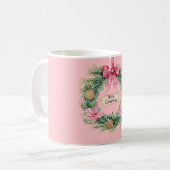 Gelbe Frucht Banane Santa Hut Kaffeetasse (Vorderseite Links)
