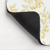 Gelbe Frucht Zitronen machen Limonade Mousepad (Ecke)
