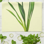 Gelbe Frühlings-Narzissen - Narzissen-Schablone Küchentuch (Gefaltet)