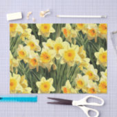 Gelbe Frühlings-Narzissen Seidenpapier (Handwerk)
