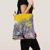 Gelbe Frühlings-Tasche Tasche (Von Nahem)