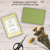 Gelbe Frühlingsblumen 💛 💐 Seifenwraps
