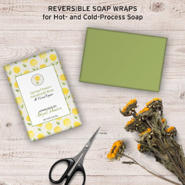 Gelbe Frühlingsblumen 💛 💐 Seifenwraps