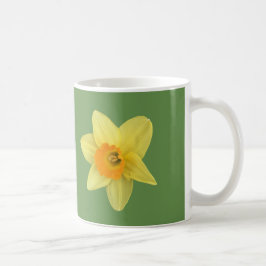 Gelbe Frühlingsdrossel Kaffeetasse