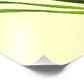 Gelbe Frühlingsdüster - Affodien Fotodruck (Ecke)