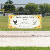 Gelbe Frühlingsflora Bauernbanner Banner (Insitu)