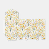 Gelbe Frühlingssonne - Wildblumen Geschenkschachtel (Ungefaltet)