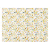 Gelbe Frühlingssonne - Wildblumen Tischdecke (Vorderseite (Horizontal))