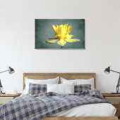 Gelbe Frühlingszwiebeln Canvas Print Leinwanddruck (Insitu (Schlafzimmer))