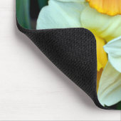 Gelbe Frühlingszwiebeln Mousepad (Ecke)