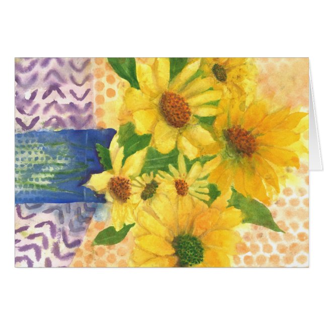 Gelbe Gänseblasen (Vorderseite (Horizontal))