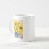 Gelbe Gänseblasen Kaffeetasse (Vorderseite Links)