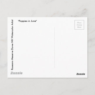 Gelbe Gänseblasen Postkarte