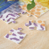 Gelbe Gänseblasen Puzzle (Seite)