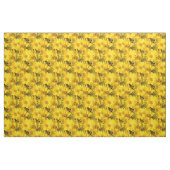 Gelbe Gänseblümchen-Blumen Stoff (Fat Quarter (45,7 x 55,9 cm))