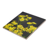 Gelbe Gänseblümchen-Fliese Fliese (Seite)
