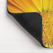 Gelbe Gänseblümchen-Mausunterlage Mousepad (Ecke)