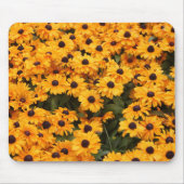 Gelbe Gänseblümchen Mousepad (Vorne)