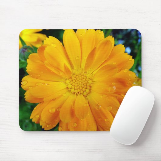 Gelbe Gänsehaut-Blume Mousepad (Mit Mouse)