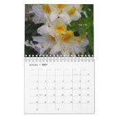 Gelbe Garden-Blume Kalender (Jan 2027)