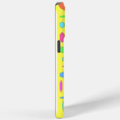 Gelbe Geometrie Case-Mate iPhone Hülle (Rückseite / Rechts)