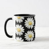 Gelbe gepunktete Gänseblümchen Tasse (Links)