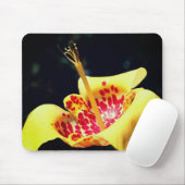Gelbe Gepunktete Lilie-Blume Mousepad (Mit Mouse)