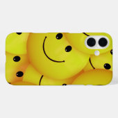 Gelbe Gesichter Case-Mate iPhone Hülle (Rückseite (Horizontal))