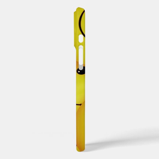 Gelbe Gesichter Case-Mate iPhone Hülle (Rückseite / Links)