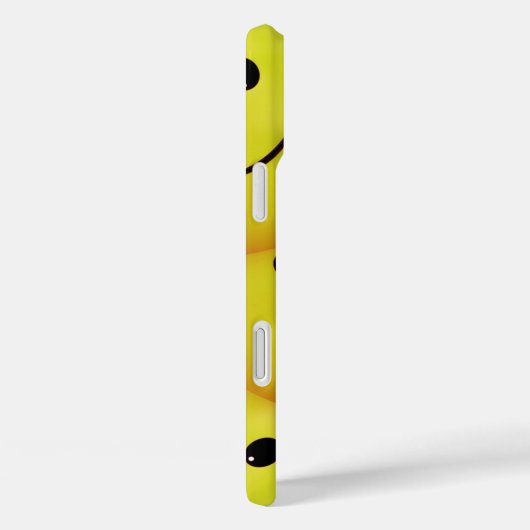 Gelbe Gesichter Case-Mate iPhone Hülle (Rückseite / Rechts)