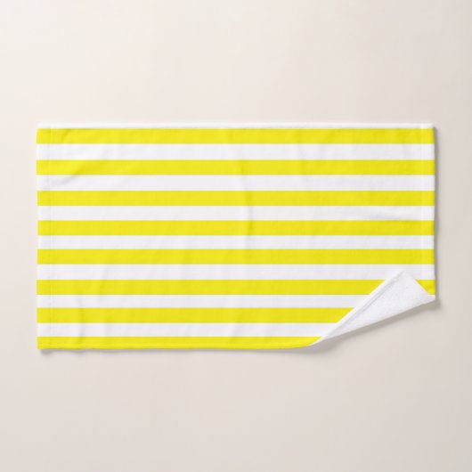 Gelbe gestreifte Tücher (Handtuch)