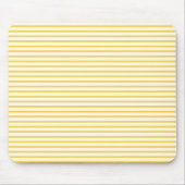 Gelbe Gingham-Karisser-Mauspad Mousepad (Vorne)