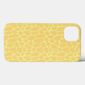 Gelbe Giraffe Print Case-Mate iPhone Hülle (Rückseite (Horizontal))