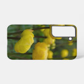 Gelbe Globeere Samsung Galaxy Hülle (Rückseite (Horizontal))