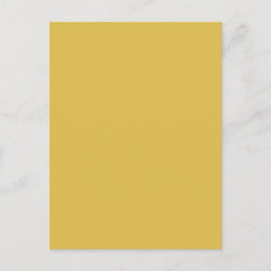 Gelbe goldene Hintergrundfarbe Postkarte
