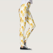 Gelbe Goldhonigbienen Leggings (Rechts)