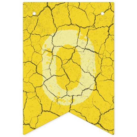 Gelbe Gratulation Party Flags knacken Wimpelkette (Zweite Fahne)