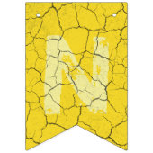 Gelbe Gratulation Party Flags knacken Wimpelkette (Dritte Fahne)